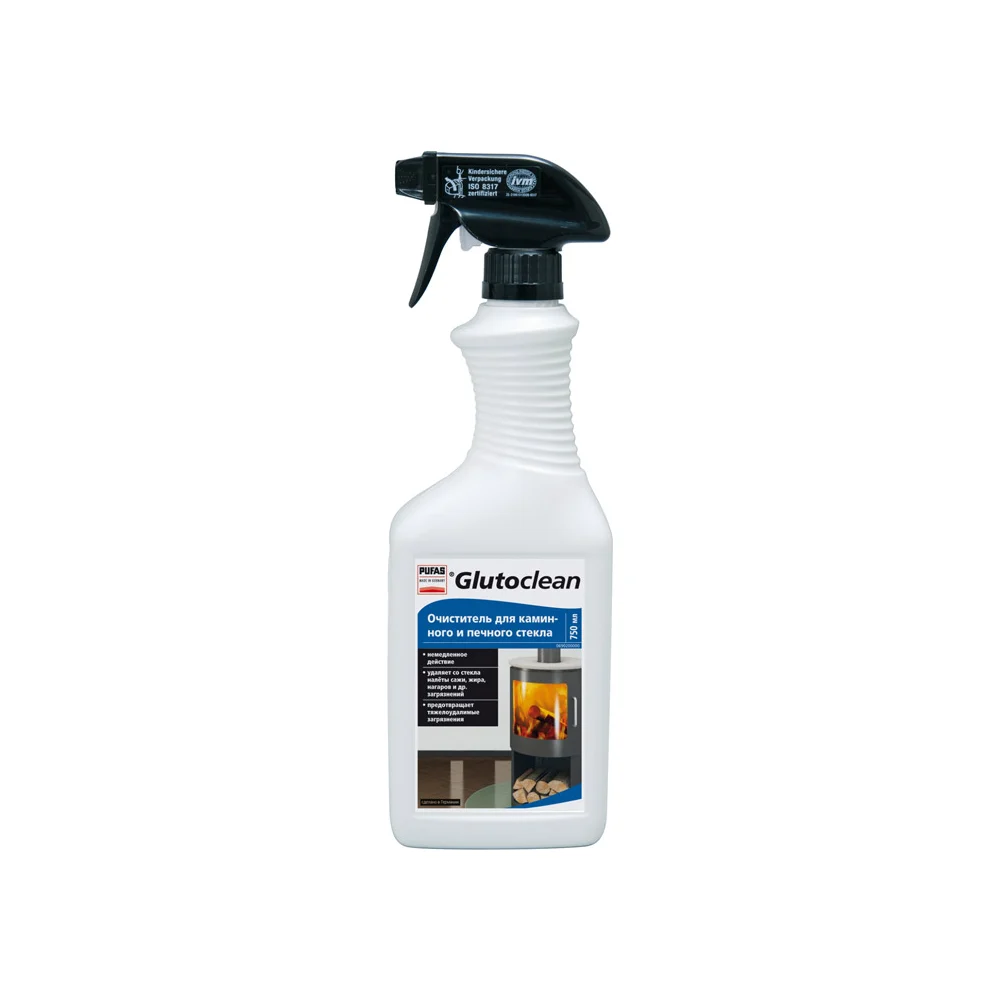 Очиститель для каминного и печного стекла Glutoclean 036902092