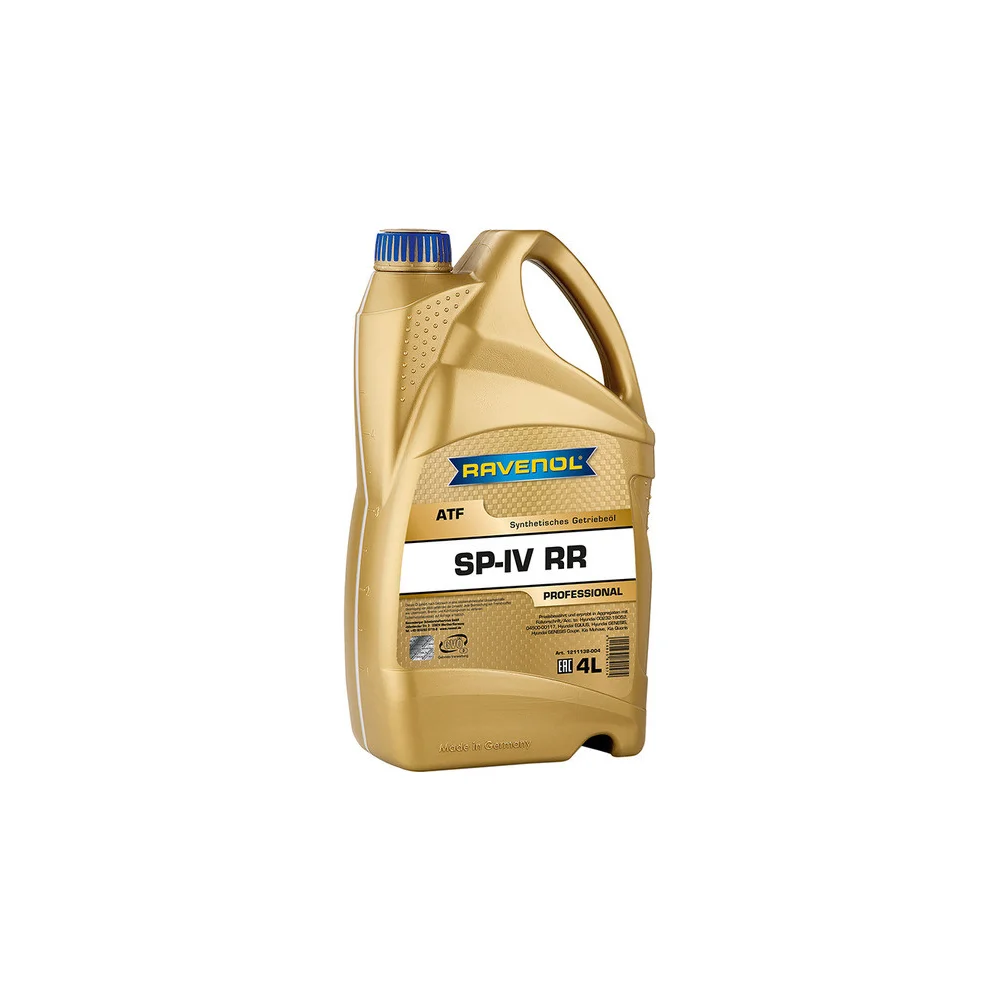 Трансмиссионное масло RAVENOL ATF SP-IV RR, 4л new 1211138-004-01-999