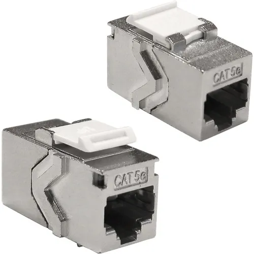 Повторитель портов Lanmaster (LAN-KCP45S5E) Keystone RJ45 кат.5E стальной