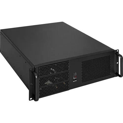 Корпус для сервера монтируемый в стойку EXEGATE Pro 3U390-08, 3U, черный [ex264270rus]