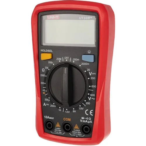 Мультиметр цифровой UNI-T UT33B+, ручной [13-0056]
