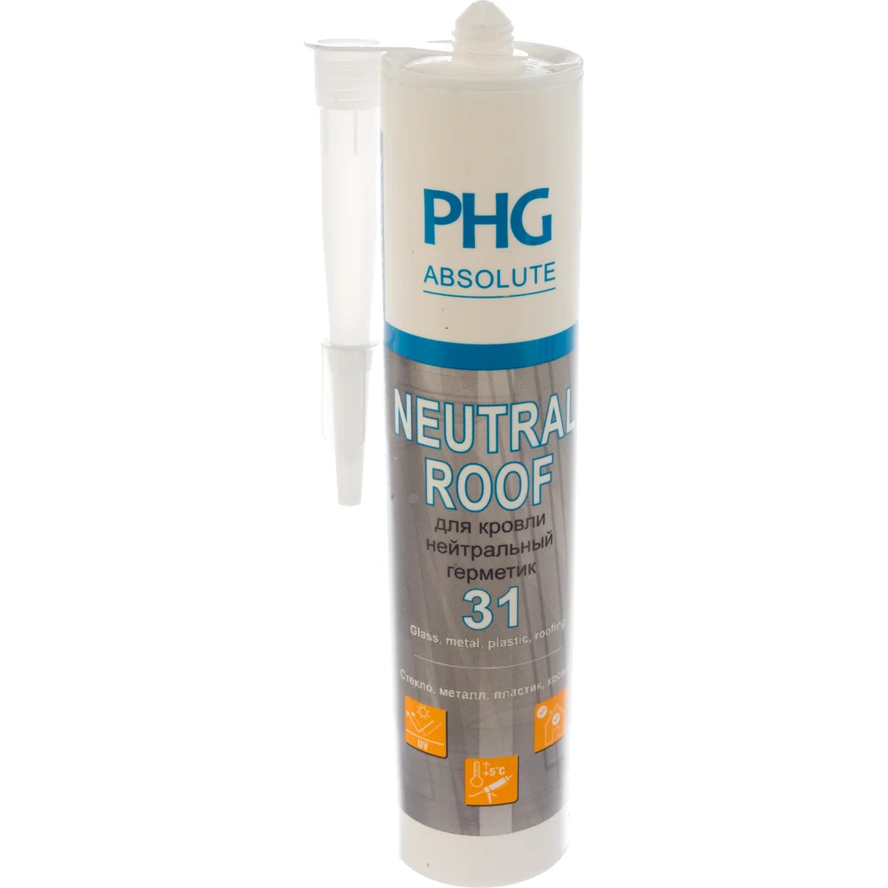 Силиконовый герметик PHG Absolute Neutral Roof 448746