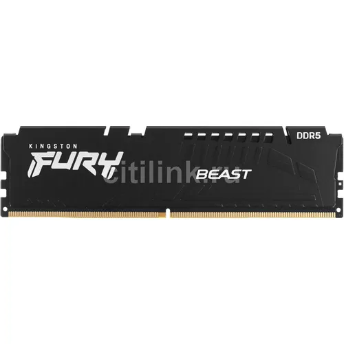 Оперативная память Kingston Fury Beast Black KF560C36BBE-32 DDR5 - 1x 32ГБ 6000МГц, DIMM, Ret