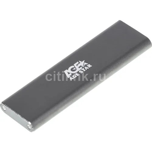 Внешний корпус для SSD AgeStar 31UBNV1C, серый