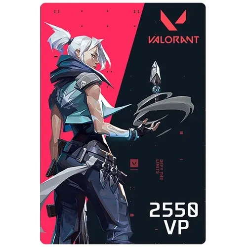 Пополнение игровой валюты RIOT GAMES Valorant: 2550 VP, регион: Россия, Весь мир