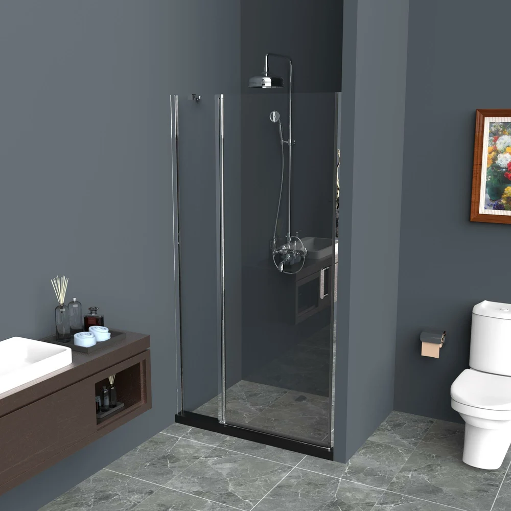 Душевая дверь BelBagno UNO-B-11-50+70-C-Cr