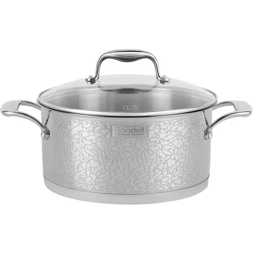 Кастрюля 5л Rondell Vintage RDS-344, нержавеющая сталь, с крышкой