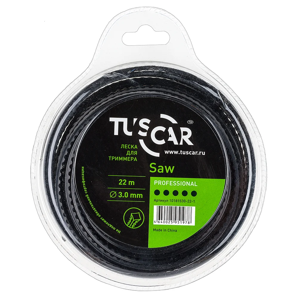 Леска для триммера TUSCAR Saw Professional 10181530-22-1