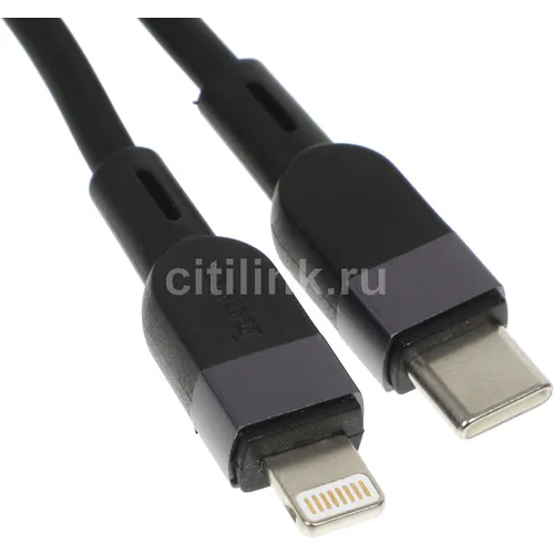 Кабель Hoco X109, Lightning (m) - USB Type-C (m), 3м, 3A, черный [ip pd 36339(l=3m)]