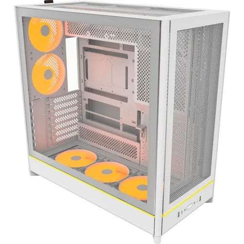Корпус ATX MONTECH HS01 Pro, Midi-Tower, без БП, белый [hs01 pro white]