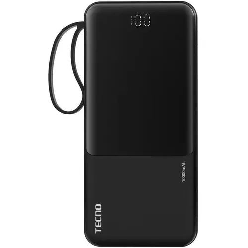 Внешний аккумулятор (Power Bank) TECNO OnGO L101, 10000мAч, черный