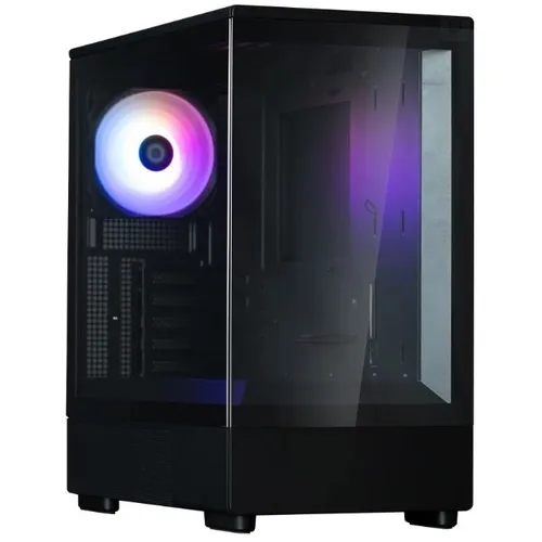 Корпус mATX Zalman P10, Mini-Tower, без БП, черный [p10 black]