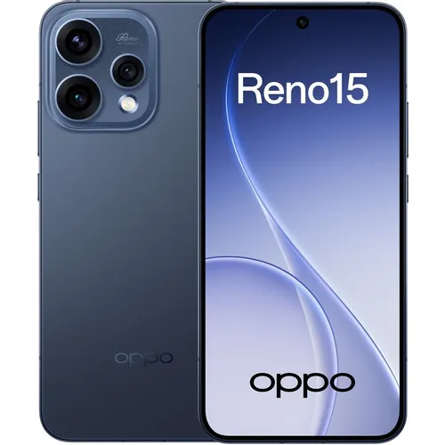 6.59" Смартфон OPPO Reno15 5G 12/512Gb, NFC, AMOLED, 120Гц, 6500мAч, синий