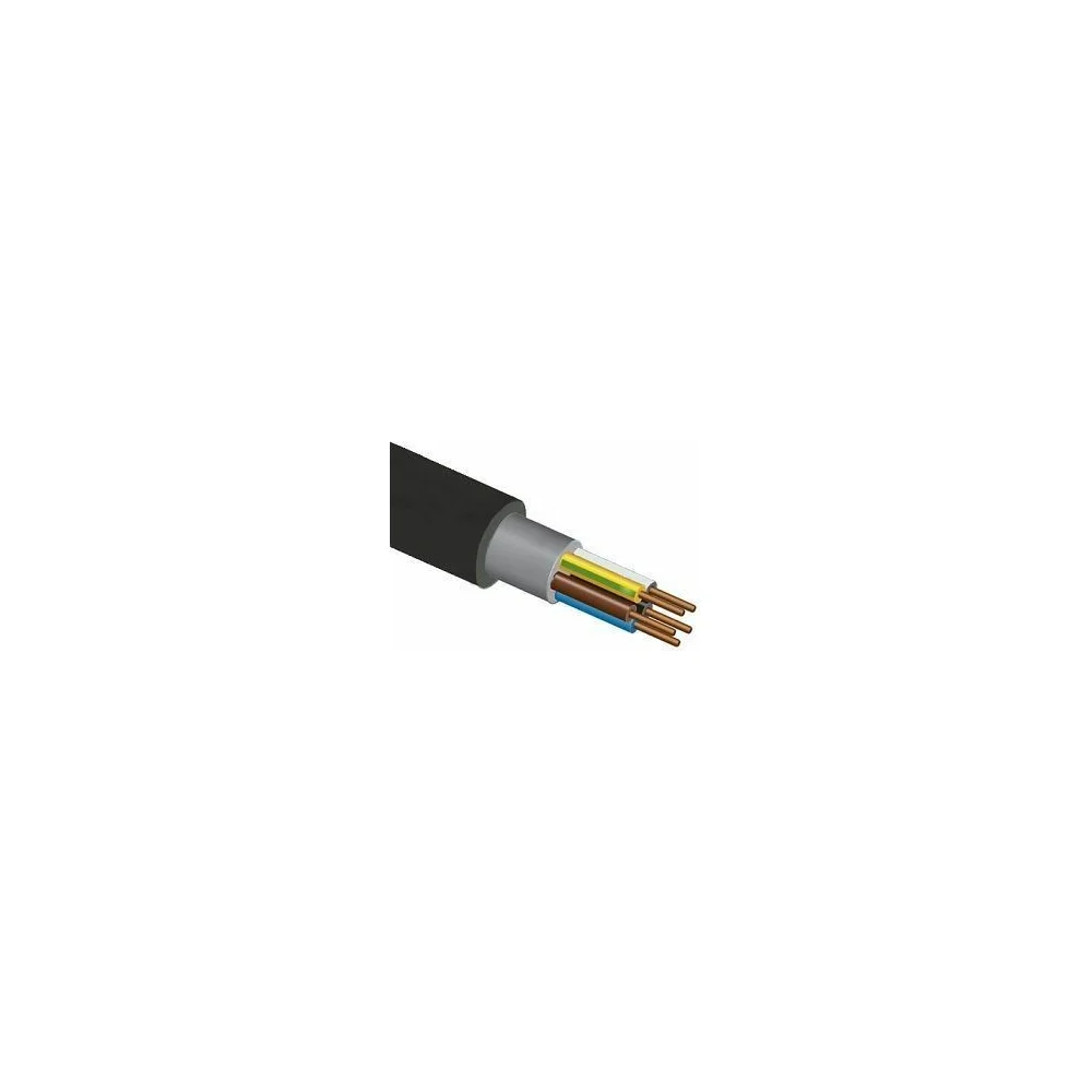 Плоский твердый негорючий кабель ЭлПроКабель ППГ-п-нгА-HF 4630017845903