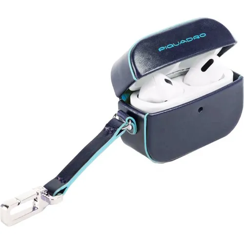 Чехол Piquadro Blue Square AC5308B2/BLU2 длина:6.5см ширина:2см высота:5см синий натур.кожа