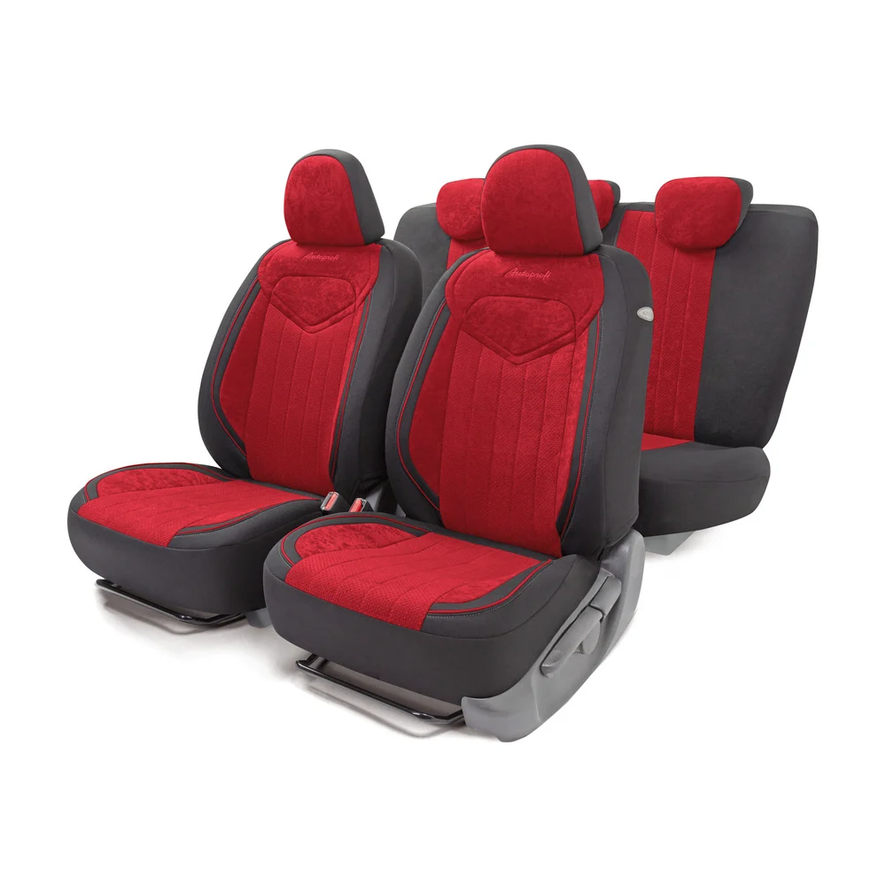 Авточехлы AUTOPROFI SIGNATURE SGN-1505 BK/RD
