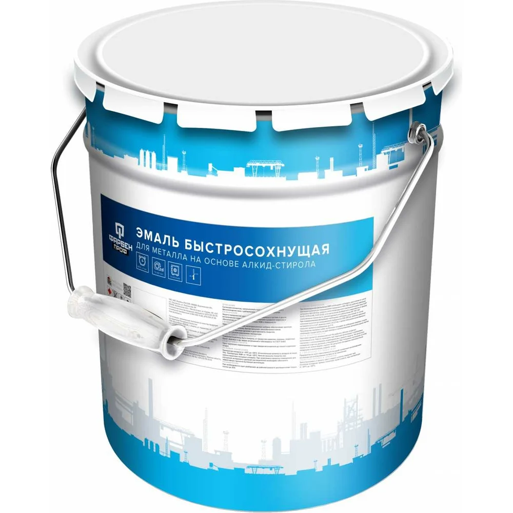Быстросохнущая эмаль для металла Фарбен 4300005599