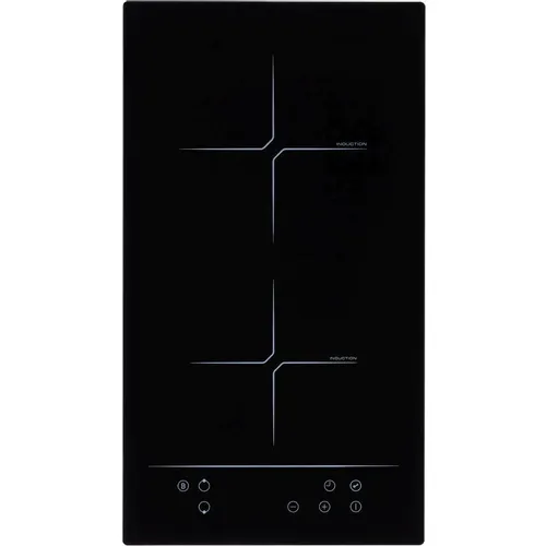 Индукционная варочная поверхность Simfer H30I72S002, конфорок: 2 шт., стеклокерамика, независимая, черный
