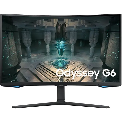 31.5" Монитор Samsung Odyssey G6 S32BG650EUXEN, 2560x1440, VA, 240Гц, 2хHDMI, 1хDP, изогнутый, черный