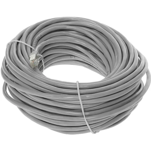 Патч-корд PREMIER UTP, кат.6, 25м, 4 пары, 24AWG, алюминий омедненный, многожильный, серый