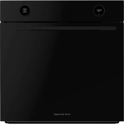 Духовой шкаф электрический ZIGMUND & SHTAIN E 160 B, 72л, дверца с 3 стеклами, черный