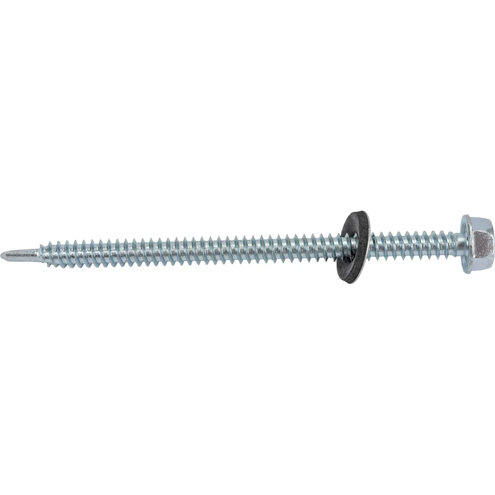 Кровельный оцинкованный саморез Kenner 6,.3x100, 50 шт. ск63100ф