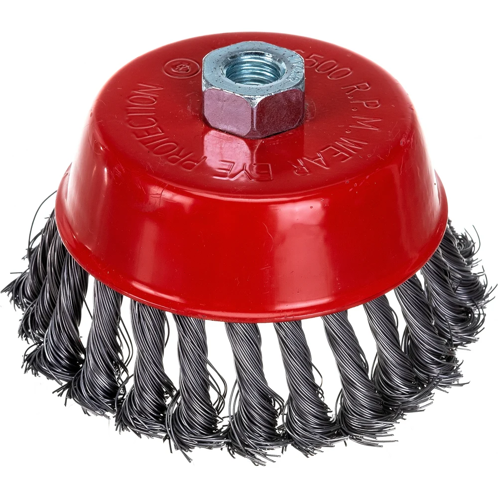 Щетка-чашка для УШМ vertextools 12200-125