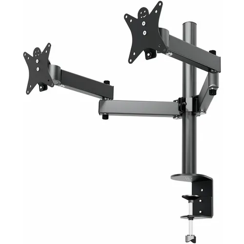 Кронштейн для мониторов Holder MDS-SU203-B, до 32", до 8кг, настольный, поворот и наклон верт.перемещ., черный