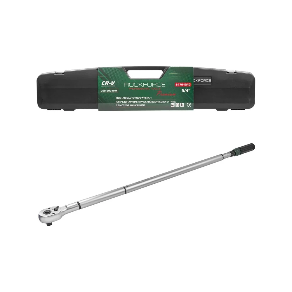 Динамометрический ключ Rockforce Premium RF-64761240(48616)