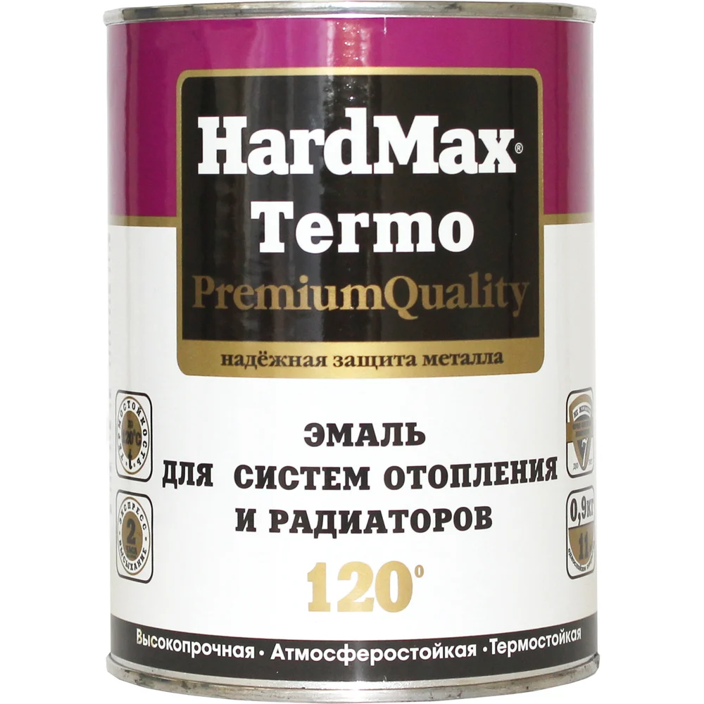 Эмаль для систем отопления и радиаторов HardMax TERMO 4690417070121