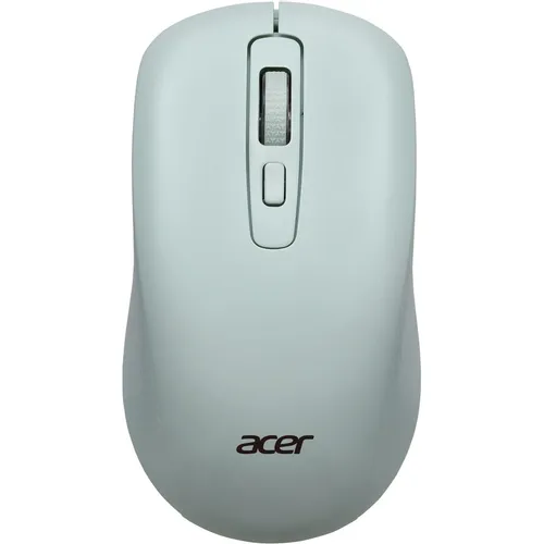 Мышь беспроводная Acer OMR309, радио, оптическая, USB, 1600dpi, зеленый [zl.mcecc.030]