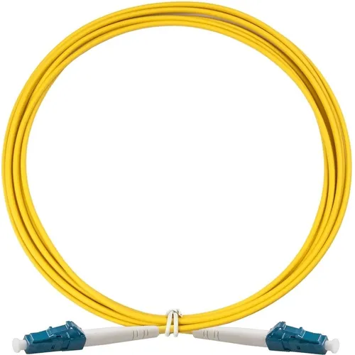 Патч-корд EXEGATE FC-S-9-LC-LC-3M-LSZH 3м, многожильный, желтый