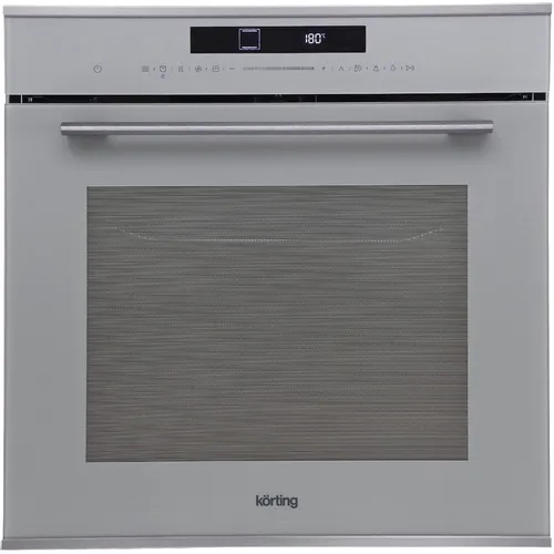 Духовой шкаф электрический Korting OKB 1340 GBXGr MW, 72л, дверца с 3 стеклами, серый