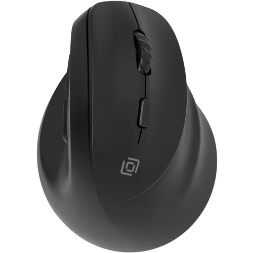 Мышь беспроводная Oklick 688MW ERGO, Bluetooth/Радио, вертикальная, оптическая, 2400dpi, черный [2070320]