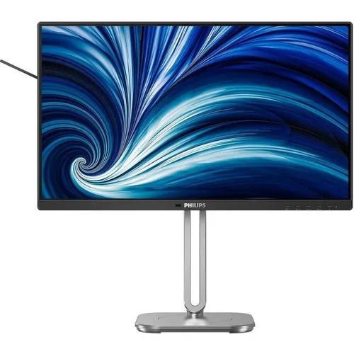 23.8" Монитор Philips 24B2N4200, 1920x1080, IPS, 120Гц, 1хHDMI, 1хDP, черный и серебристый