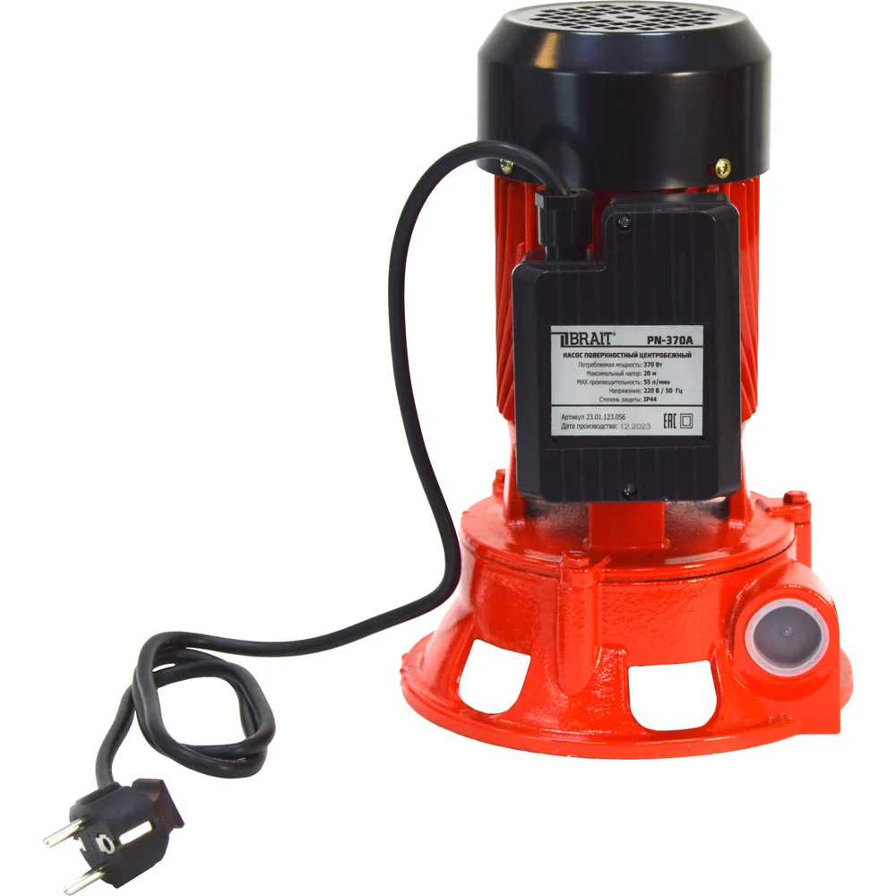 Поверхностный насос BRAIT PN-370A 23.01.123.056