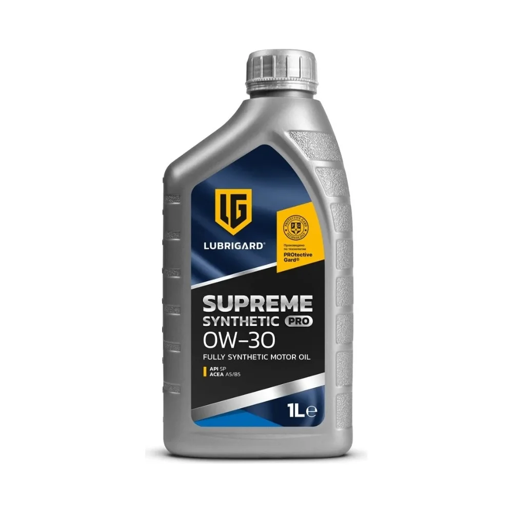 Моторное масло LUBRIGARD SUPREME SYNTHETIC PRO 0W-30 LGPSPMS030CH12