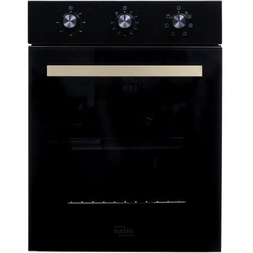 Духовой шкаф электрический OASIS D-45MMB, 52л, дверца с 2 стеклами, черный