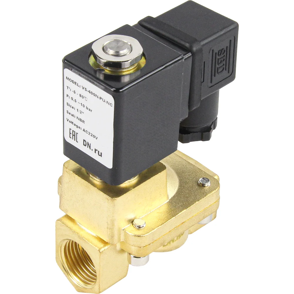 Электромагнитный клапан DN.ru VS2W-400N-PU-NC D130-01270