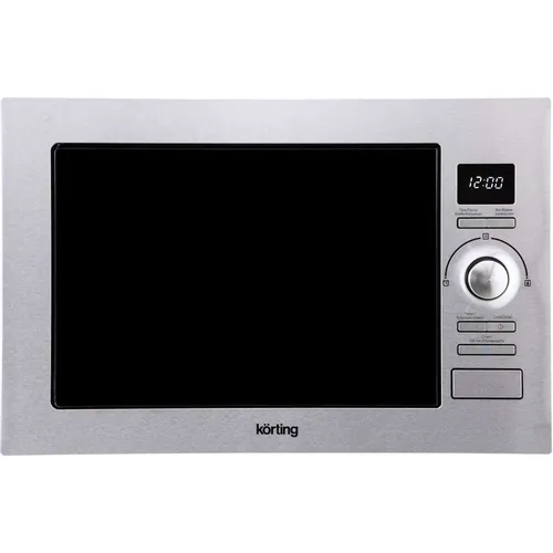 Встраиваемая микроволновая печь Korting KMI925CX, 25л, 900Вт, нержавеющая сталь [0279]