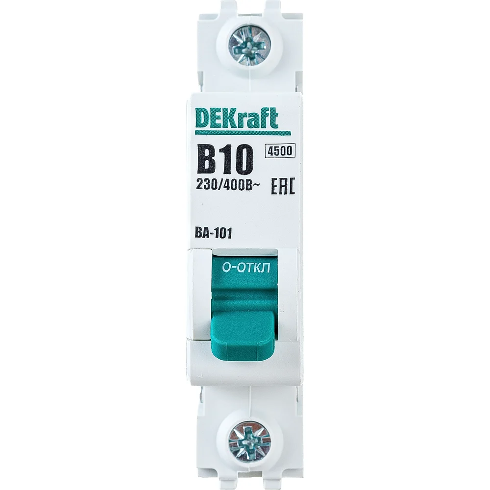 Автомат DEKraft ВА101-1P-010A-B 11005DEK 152492