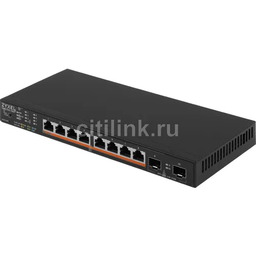 Коммутатор ZyXEL XMG1915-10EP-EU0101F, управляемый