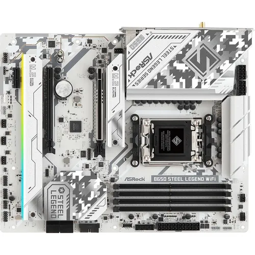 Материнская плата ASRock B650 STEEL LEGEND WIFI, Socket AM5, AMD B650, ATX, Ret