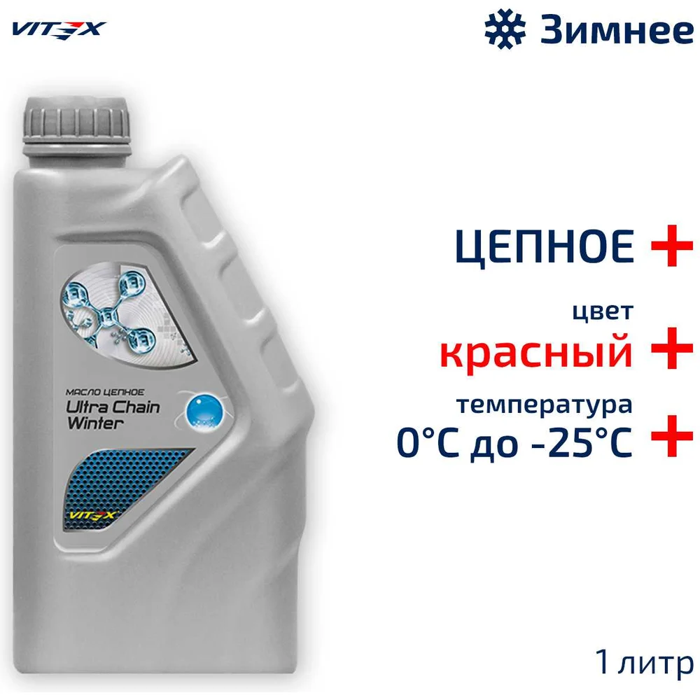 Цепное масло VITEX Ultra Chain Winter v327501