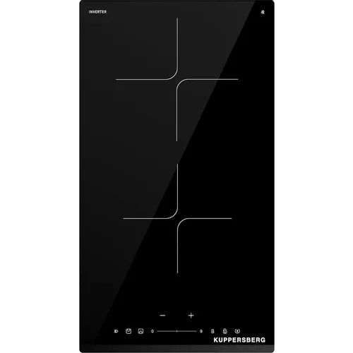 Индукционная варочная поверхность KUPPERSBERG High-Tech ICI 306, конфорок: 2 шт., стеклокерамика, независимая, черный