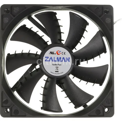 Вентилятор Zalman ZM-F3 (SF) 120мм, 3-pin, 1200об/мин, 20 - 23 дБ, черный, Ret