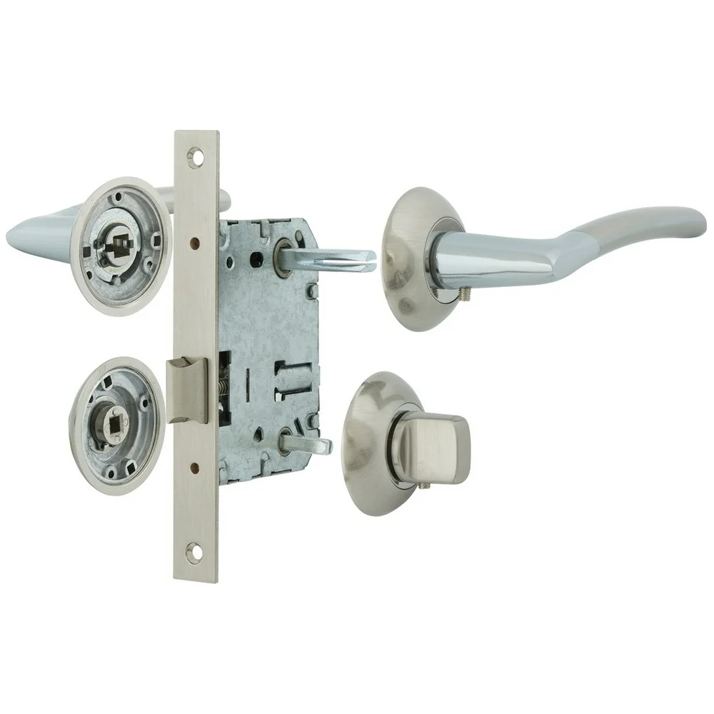 Межкомнатный комплект Фабрика замков FZ SET 01-C 170 2H BK SN 10 СТ-00000095