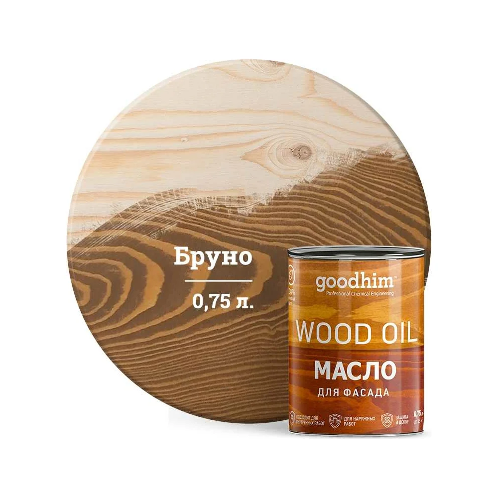 Масло для фасада Goodhim 675193
