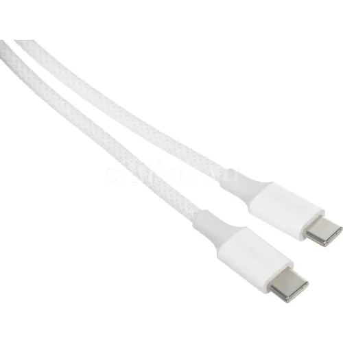 Кабель UGREEN USB Type-C (m) - USB Type-C (m), 2м, 3A, белый [35219]