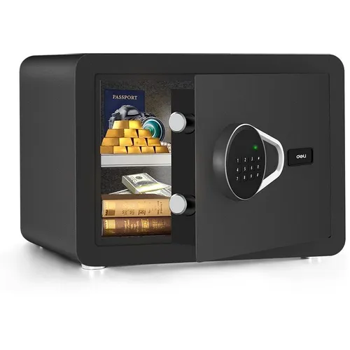 Сейф мебельный Deli Andesite ET540 250x350x250 мм электронный/ключевой